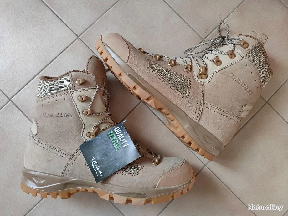 CHAUSSURES LOWA ELITE Taille 36.5 / LOWA ELITE DESERT / NEUVES / LOWA Task Force 7 CHAUSSURES LOWA ELITE Taille 36.5 / LOWA ELITE DESERT / NEUVES / LOWA Task Force – Image 7