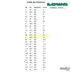 Chaussures LOWA Zephyr GTX® MID TF Marron -Chaussures Lowa 00032 Chaussures LOWA Zephyr GTX MID TF Marron