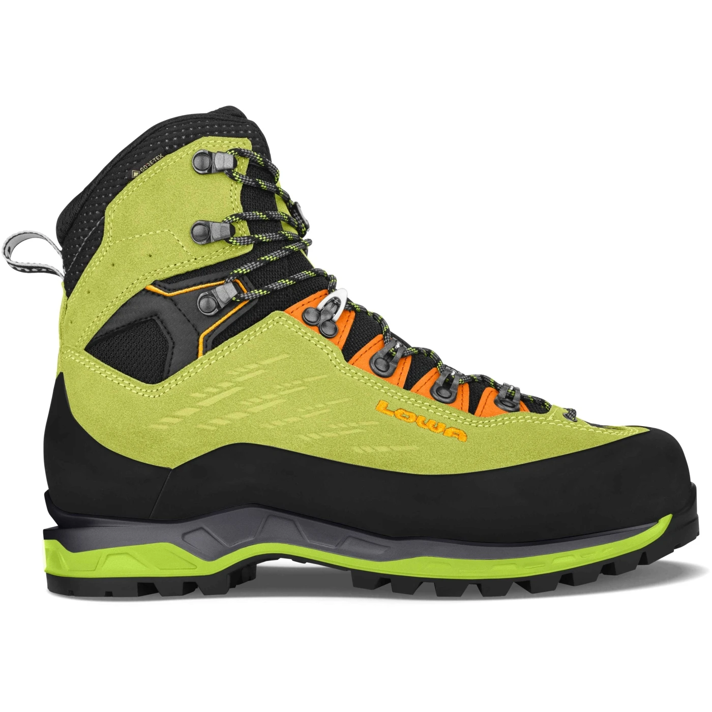 LOWA Chaussures De Randonnée Homme - Cevedale II GTX - Lime/flame 1 LOWA Chaussures De Randonnée Homme - Cevedale II GTX - Lime/flame