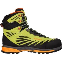 LOWA Chaussures De Randonnée Homme - Alpine Evo GTX - Lime/flame