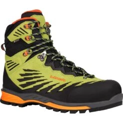 LOWA Chaussures De Randonnée Homme - Alpine Evo GTX - Lime/flame -Chaussures Lowa 210070 7253 alpine evo gtx wanderschuhe limone flame 3 1257379