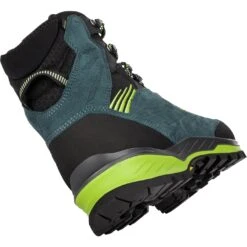LOWA Chaussures De Randonnée Homme - Cadin II GTX Mid - Steel Blue/lime -Chaussures Lowa 210095 9701 cadin ii gtx mid wanderschuhe steel blue lime 4 1221623