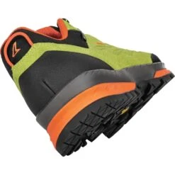 LOWA Chaussures De Trekking Homme - Delago GTX Lo - Lime/flame -Chaussures Lowa 210097 7253 delago gtx lo herren trekkingschuhe limone flame 5 1423075