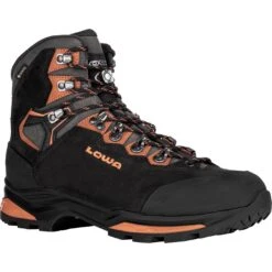 LOWA Chaussures De Trekking Homme - Camino Evo GTX - Noir/orange -Chaussures Lowa 210627 0920 camino evo gtx herren trekkingschuhe schwarz orange 3 1422838