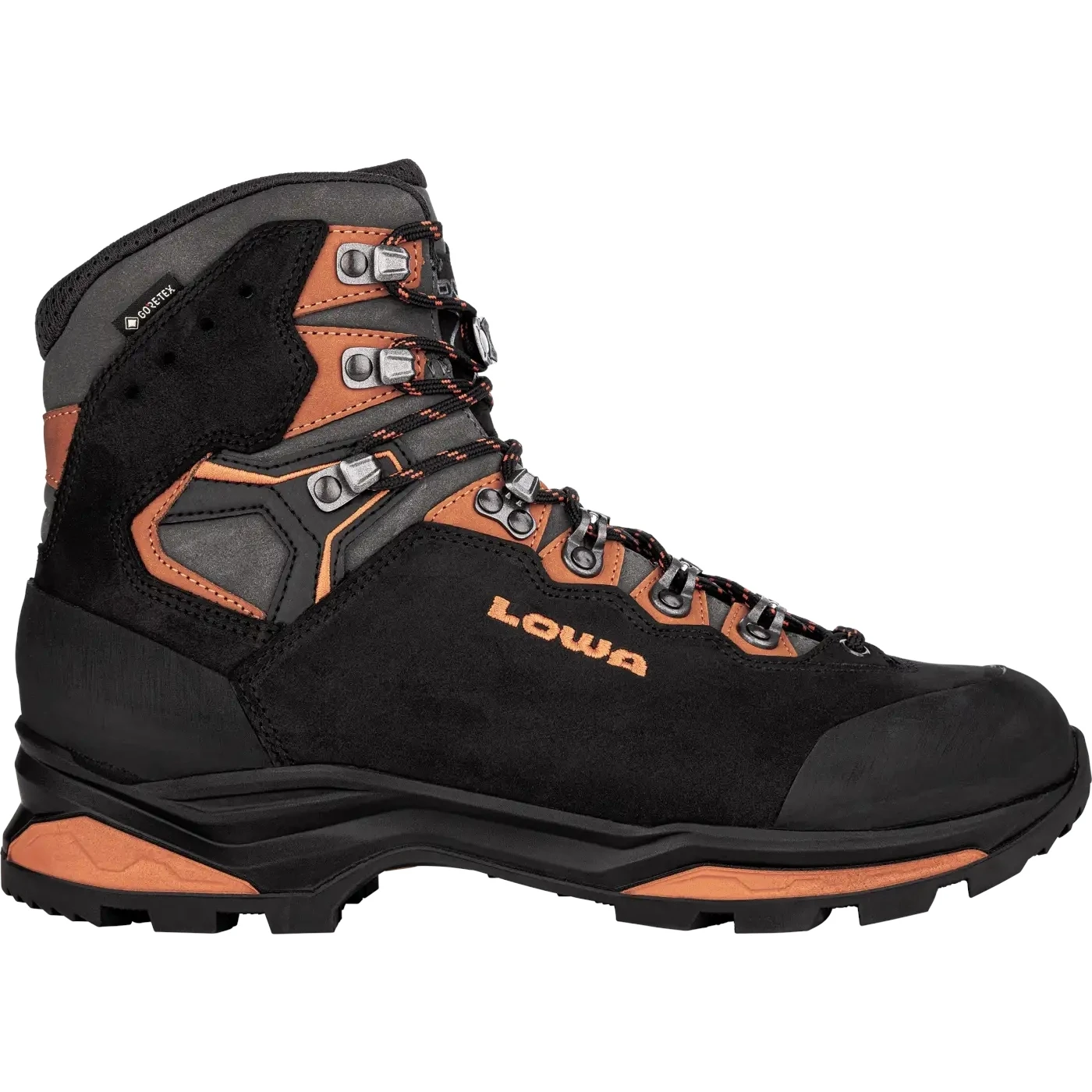 LOWA Chaussures De Trekking Homme - Camino Evo GTX Wide - Noir/orange 1 LOWA Chaussures De Trekking Homme - Camino Evo GTX Wide - Noir/orange