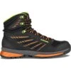 LOWA Chaussures De Trekking Homme - Trek Evo GTX Mid - Black/flame