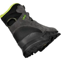 LOWA Chaussures De Trekking Homme - Explorer II GTX Mid - Atlantic/kiwi -Chaussures Lowa 210760 9702 explorer ii gtx mid herren trekkingschuhe anthracite lime 5 1423560