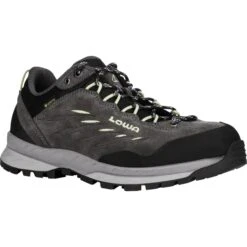 LOWA Chaussures De Trekking Femme - Delago GTX Lo - Anthracite/mint -Chaussures Lowa 220093 9752 delago gtx lo damen trekkingschuhe anthrazit mint 3 1423264