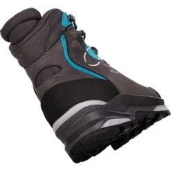 LOWA Chaussures De Trekking Femme - Mauria Evo GTX - Anthracite/turquoise -Chaussures Lowa 220721 9768 mauria evo gtx ws damen trekkingschuhe anthracite turquoise 4 1218114