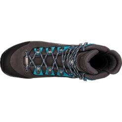 LOWA Chaussures De Trekking Femme - Mauria Evo GTX - Anthracite/turquoise -Chaussures Lowa 220721 9768 mauria evo gtx ws damen trekkingschuhe anthracite turquoise 5 1218115