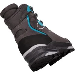 LOWA Chaussures De Trekking Femme - Mauria Evo GTX Wide - Anthracite/turquoise -Chaussures Lowa 220721 9768 mauria evo gtx ws wide damen trekkingschuhe anthrazit tuerkis 5 1258153