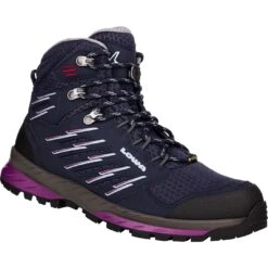 LOWA Chaussures De Trekking Femme - Trek Evo GTX Mid - Navy/berry 8 LOWA Chaussures De Trekking Femme - Trek Evo GTX Mid - Navy/berry -Chaussures Lowa 220743 6951 trek evo gtx mid ws damen trekkingschuhe navy berry 3 1256903