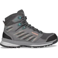 LOWA Chaussures De Trekking Femme - Trek Evo GTX Mid - Grey/arctic