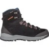 LOWA Chaussures De Trekking Femme - Explorer II GTX Mid - Black/mandarin