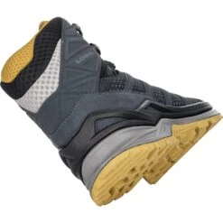 LOWA Chaussures - Innox Pro GTX Mid - Steel Blue/mustard 9 LOWA Chaussures - Innox Pro GTX Mid - Steel Blue/mustard -Chaussures Lowa 310703 9785 innox pro gtx mid schuhe stahlblau senf 4 1202264