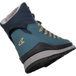 LOWA Chaussures Homme - Axos GTX Mid - Steel Blue/orange -Chaussures Lowa 310844 7920 axos gtx mid schuhe stahlblau orange 5 1255467