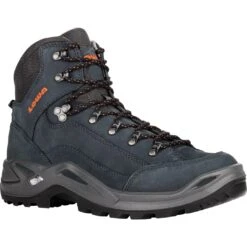 LOWA Renegade LL Mid Chaussures De Randonnée - Dark Blue/orange 8 LOWA Renegade LL Mid Chaussures De Randonnée - Dark Blue/orange -Chaussures Lowa 310845 6720 renegade ll mid trekkingschuhe blue orange 2 1221527