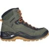 LOWA Chaussures De Randonnée Homme - Renegade GTX Mid - Forest/orange