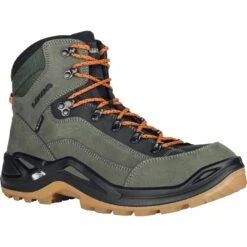 LOWA Chaussures De Randonnée Homme - Renegade GTX Mid - Forest/orange -Chaussures Lowa 310945 7120 renegade gtx mid wanderschuhe forest orange 2 1231900