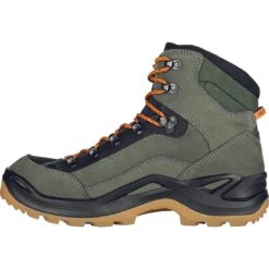 LOWA Chaussures De Randonnée Homme - Renegade GTX Mid - Forest/orange -Chaussures Lowa 310945 7120 renegade gtx mid wanderschuhe forest orange 3 1231901