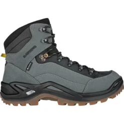 LOWA Chaussures De Randonnée Homme - Renegade GTX Mid - Dark Grey/black