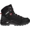 LOWA Chaussures De Randonnée Homme - Renegade GTX Mid - Black/ruby Red