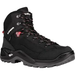 LOWA Chaussures De Randonnée Homme - Renegade GTX Mid - Black/ruby Red -Chaussures Lowa 310945 9913 renegade gtx mid herren wanderschuhe schwarz rubinrot 3 1500707