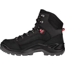 LOWA Chaussures De Randonnée Homme - Renegade GTX Mid - Black/ruby Red -Chaussures Lowa 310945 9913 renegade gtx mid herren wanderschuhe schwarz rubinrot 4 1500708