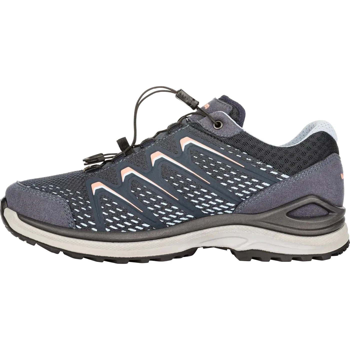 LOWA Chaussures Femme - Maddox GTX Lo - Steel Blue/salmon 4 LOWA Chaussures Femme - Maddox GTX Lo - Steel Blue/salmon – Image 4