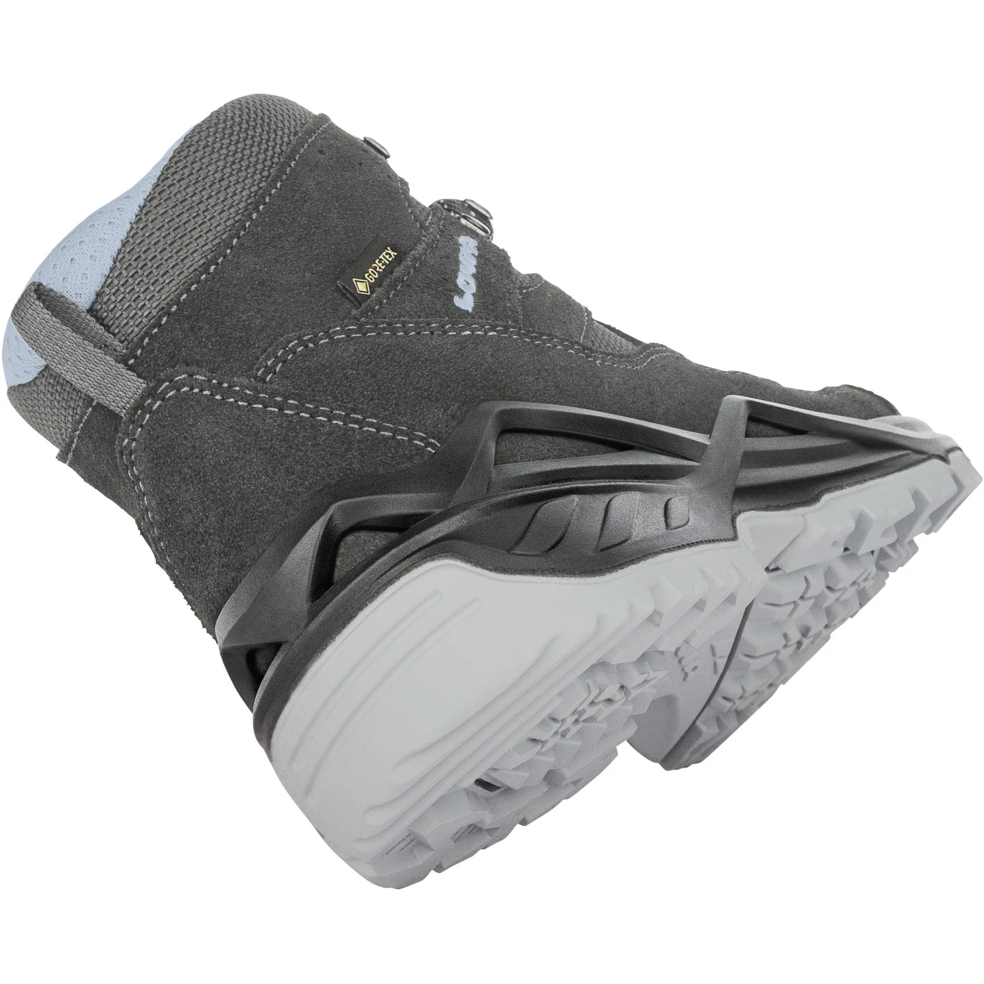 LOWA Chaussures Femme - Sirkos Evo GTX Mid - Anthracite/ice Blue 5 LOWA Chaussures Femme - Sirkos Evo GTX Mid - Anthracite/ice Blue – Image 5