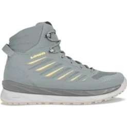 LOWA Chaussures Femme - Axos GTX Mid - Icegrey/vanilla