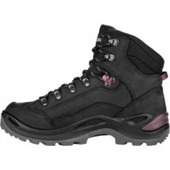 LOWA Chaussures Randonnée Femme - Renegade GTX Mid - Black/prune 9 LOWA Chaussures Randonnée Femme - Renegade GTX Mid - Black/prune -Chaussures Lowa 320945 3599 renegade gtx mid damen wanderschuhe schwarz pflaume 3 1428021