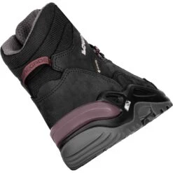 LOWA Chaussures Randonnée Femme - Renegade GTX Mid - Black/prune 10 LOWA Chaussures Randonnée Femme - Renegade GTX Mid - Black/prune -Chaussures Lowa 320945 3599 renegade gtx mid damen wanderschuhe schwarz pflaume 4 1428022