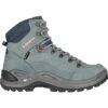 LOWA Chaussures Randonnée Femme - Renegade GTX Mid - Iceblue/salmon