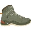 LOWA Chaussures Randonnée Femme - Renegade GTX Mid - Grey Green/panna
