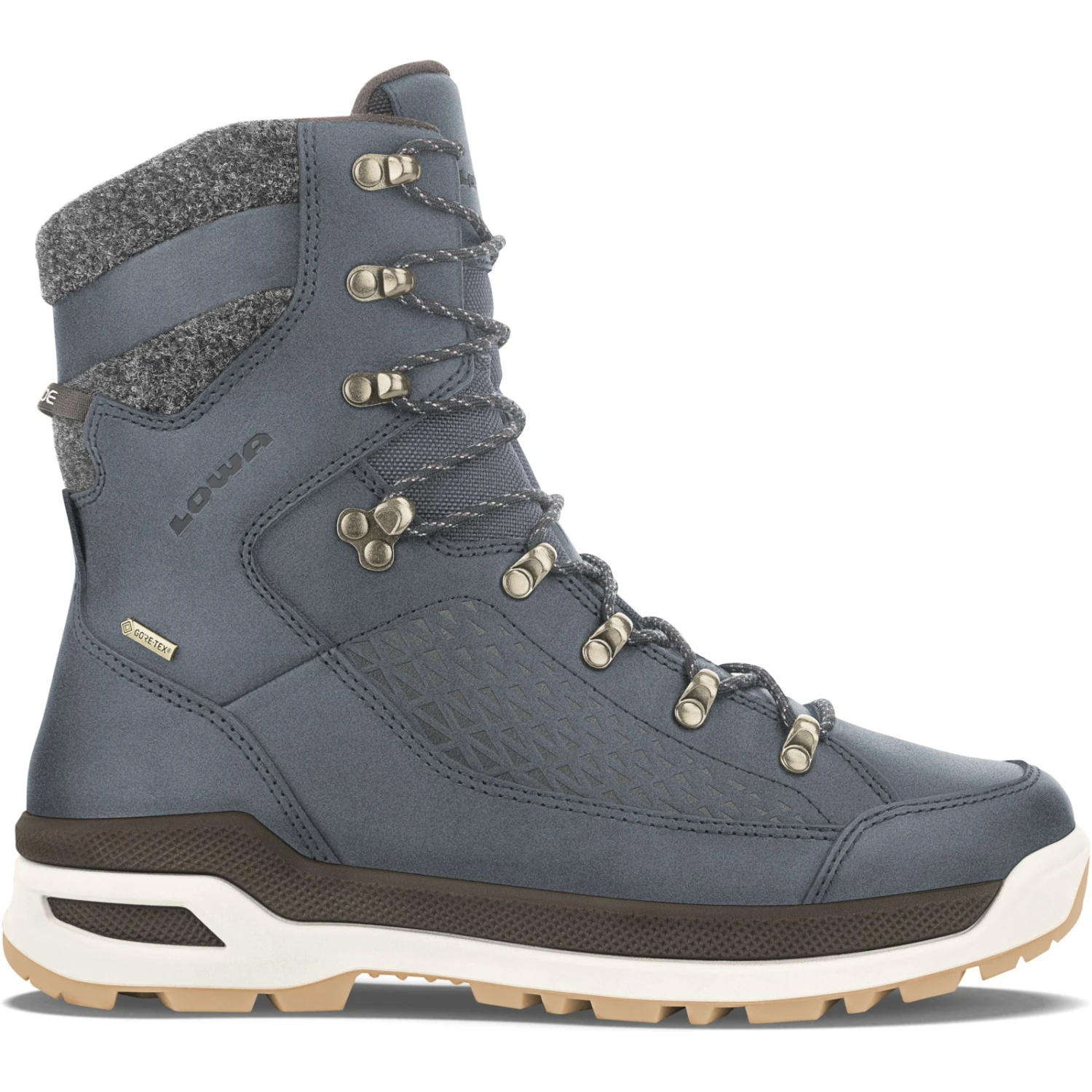 LOWA Bottes D'Hiver - Renegade EVO Ice GTX - Navy/honey 1 LOWA Bottes D'Hiver - Renegade EVO Ice GTX - Navy/honey