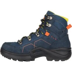 LOWA Kody III GTX Mid Junior Kids Shoe - Navy/turquoise (Size 27-35) -Chaussures Lowa 340099 0640 kody iii gtx mid junior blue 2 964559