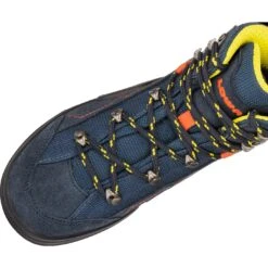 LOWA Kody III GTX Mid Junior Kids Shoe - Navy/turquoise (Size 27-35) -Chaussures Lowa 340099 0640 kody iii gtx mid junior blue 4 964561