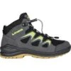 LOWA Chaussures Enfants - Innox Evo GTX QC Junior - Graphite/avocado (Pointure 27-35)