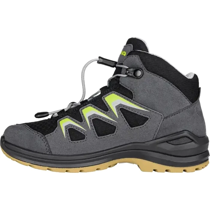 LOWA Chaussures Enfants - Innox Evo GTX QC Junior - Graphite/avocado (Pointure 36-39) 4 LOWA Chaussures Enfants - Innox Evo GTX QC Junior - Graphite/avocado (Pointure 36-39) – Image 4