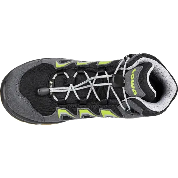LOWA Chaussures Enfants - Innox Evo GTX QC Junior - Graphite/avocado (Pointure 36-39) 6 LOWA Chaussures Enfants - Innox Evo GTX QC Junior - Graphite/avocado (Pointure 36-39) – Image 6