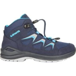 LOWA Chaussures Enfants - Innox Evo GTX QC Junior - Navy/turquoise (Pointure 36-39)