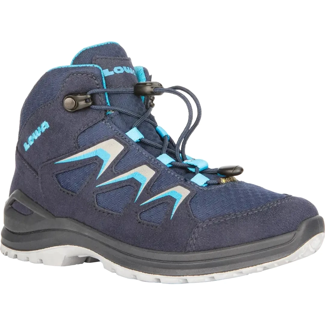 LOWA Chaussures Enfants - Innox Evo GTX QC Junior - Navy/berry (Pointure 36-38) 3 LOWA Chaussures Enfants - Innox Evo GTX QC Junior - Navy/berry (Pointure 36-38) – Image 3