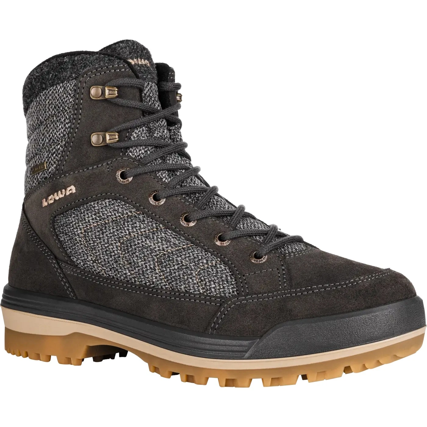 LOWA Bottes D'Hiver Homme - Isarco GTX - Anthracite/beige 3 LOWA Bottes D'Hiver Homme - Isarco GTX - Anthracite/beige – Image 3