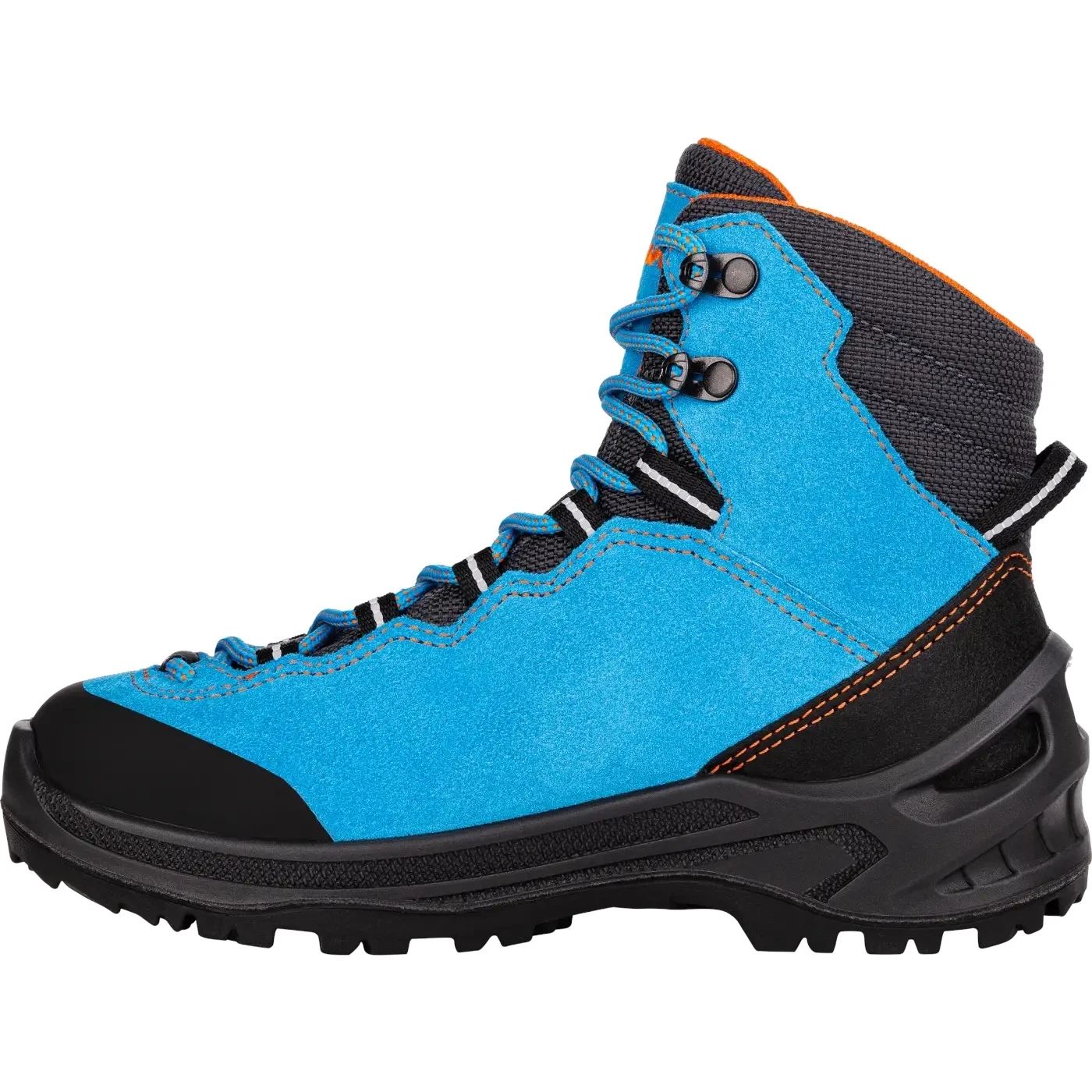 LOWA Chaussures Enfants - Cadin GTX Mid Junior - Turquoise/flame (Pointure 36-40) 4 LOWA Chaussures Enfants - Cadin GTX Mid Junior - Turquoise/flame (Pointure 36-40) – Image 4