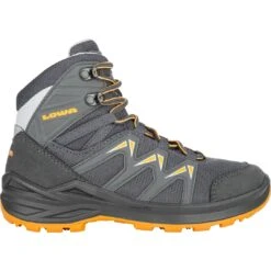 LOWA Chaussures Enfants - Innox Pro GTX Mid Junior - Graphit/mango (Taille 36-39)