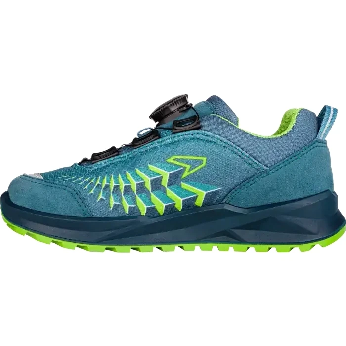 LOWA Chaussures Enfant - Ferrox GTX Lo Junior - Petrol/lime (Pointure 30-35) - 2023 4 LOWA Chaussures Enfant - Ferrox GTX Lo Junior - Petrol/lime (Pointure 30-35) - 2023 – Image 4