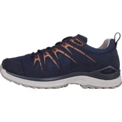 LOWA Chaussures Femme - Innox Evo GTX Lo - Navy/redwood -Chaussures Lowa lowa 320616 5946 innox evo gtx lo ws navy redwood c 1565327