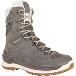 LOWA Bottes D'Hiver Femme - Calceta Evo GTX - Stone/biscuit