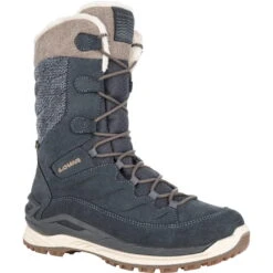 LOWA Bottes D'Hiver Femme - Barina Evo GTX - Steel Blue/stone